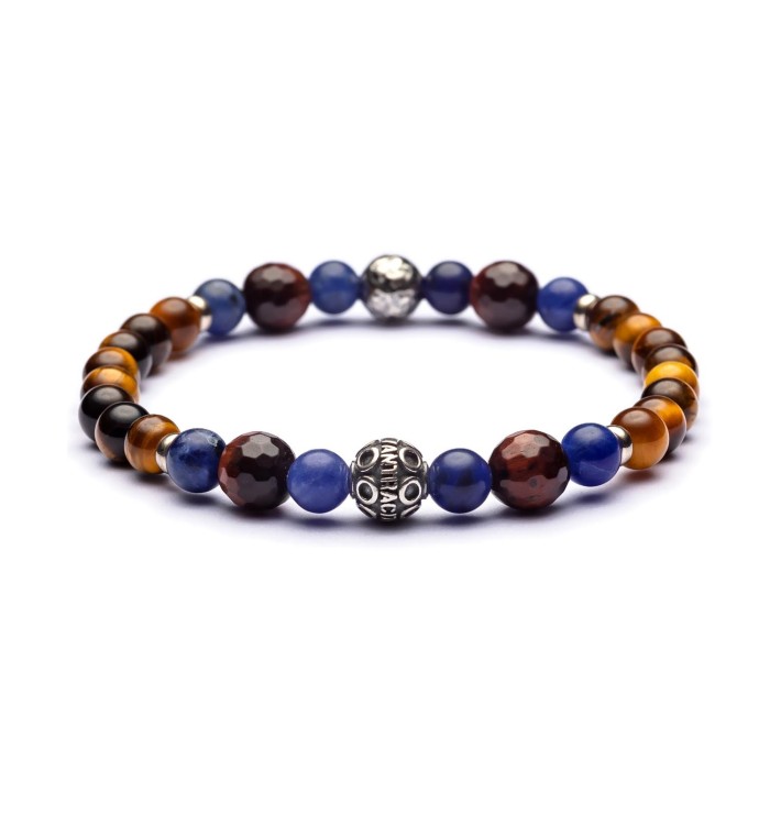 bracciale pietre dure da uomo