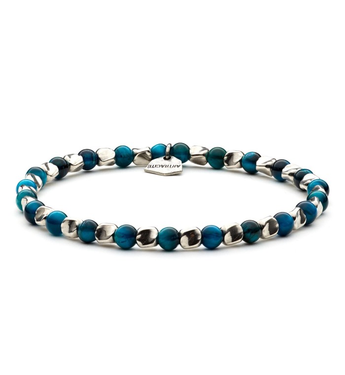 MIG - Bracelet for man, natural stone 100% Made in Italy