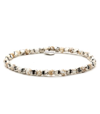 BETTY - Bracelet for man, natural stone 100% Made in Italy