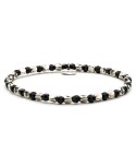 CHARTER - Bracelet for man, natural stone 100% Made in Italy