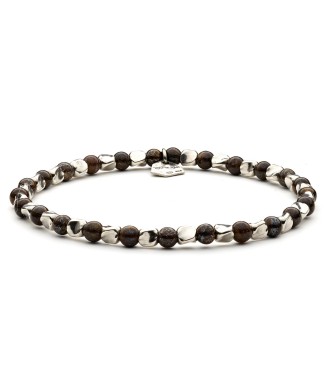 DOUGLAS - Bracelet for man, natural stone 100% Made in Italy
