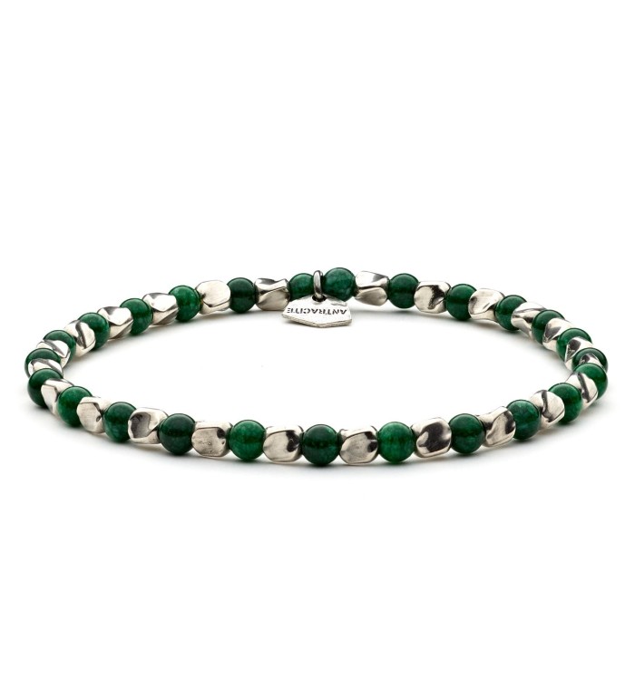 HOOVER - Bracelet for man, natural stone 100% Made in Italy