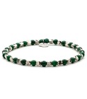 HOOVER - Bracelet for man, natural stone 100% Made in Italy