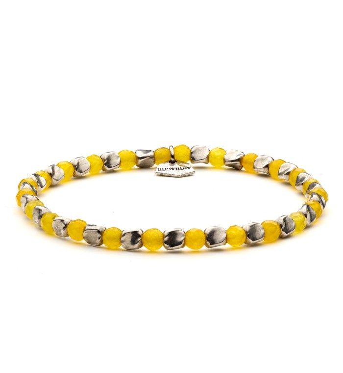 RAF - Bracelet for man, natural stone 100% Made in Italy
