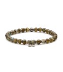 MOMO - Bracelet for man, natural stone 100% Made in Italy