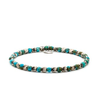 BOLT - Bracelet for man, natural stone 100% Made in Italy