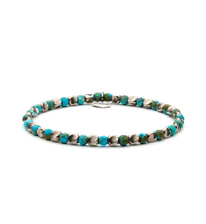 BOLT - Bracelet for man, natural stone 100% Made in Italy