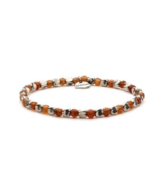 bracciale agata arancione
