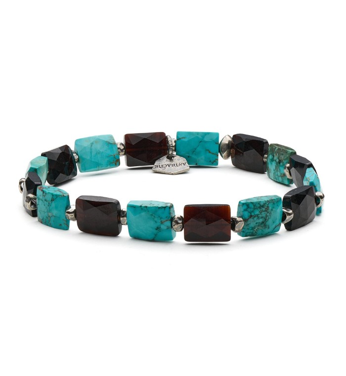 SALTA - Bracelet for man, natural stone 100% Made in Italy