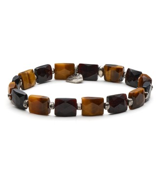 PALERMO - Bracelet for man, natural stone 100% Made in Italy