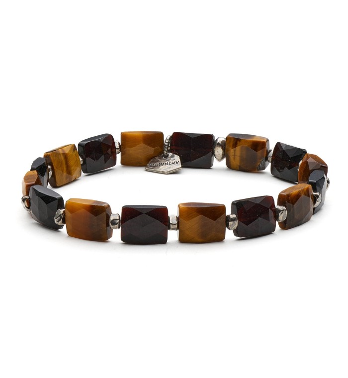 PALERMO - Bracelet for man, natural stone 100% Made in Italy