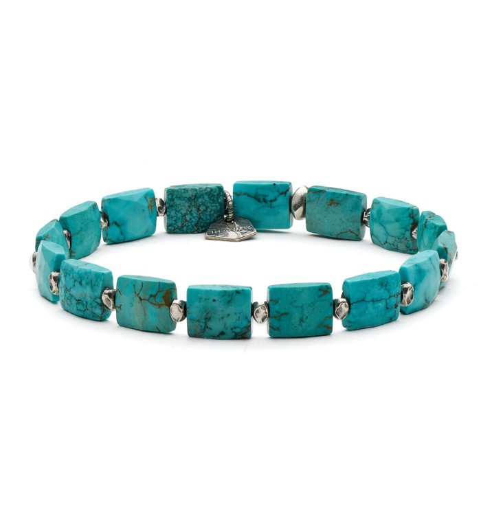 ROSARIO - Bracelet for man, natural stone 100% Made in Italy