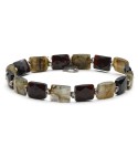 VILLA - Bracelet for man, natural stone 100% Made in Italy
