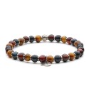 LIBERTY - Silver sterling bracelet and natural stones