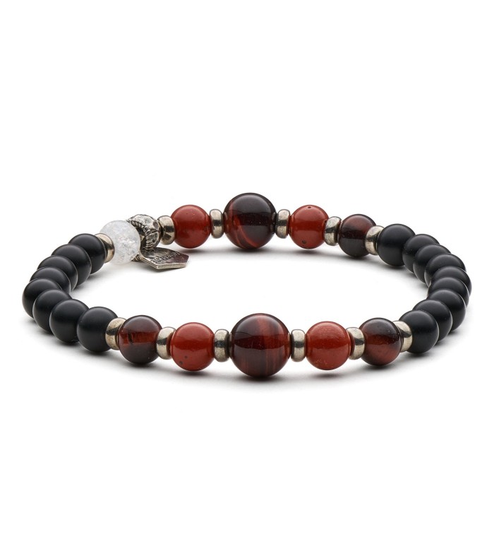1° Chakra MULADHARA - Bracelet's men handmade in Italy