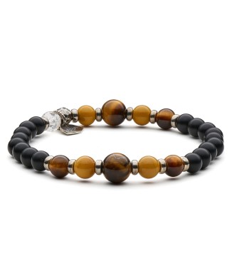 3° Chakra MANIPURA - Bracelet's men handmade in Italy