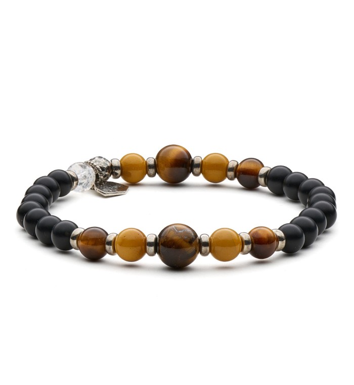3° Chakra MANIPURA - Bracelet's men handmade in Italy