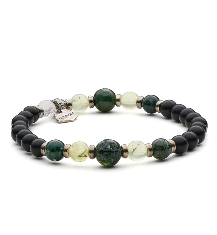 4° Chakra ANAHATA - Bracelet's men handmade in Italy