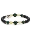 4° Chakra ANAHATA - Bracelet's men handmade in Italy