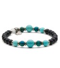 5° Chakra VISHUDDA - Bracelet's men handmade in Italy