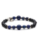 6° Chakra AJNA - Bracelet's men handmade in Italy