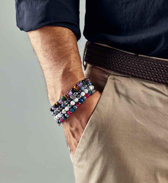 PARADISE Bracelet for man handmade in Italy
