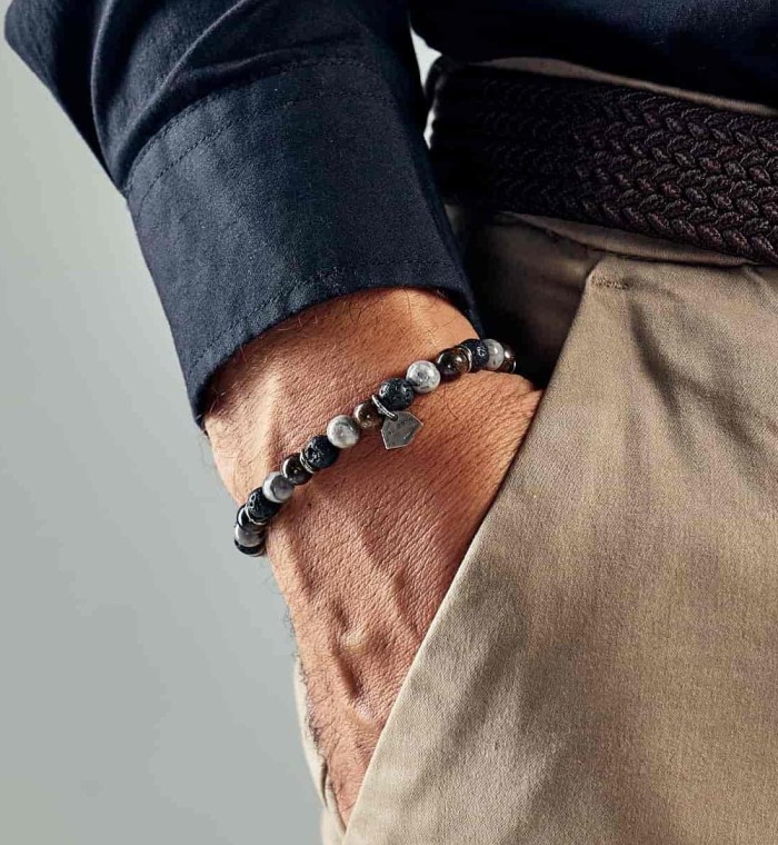 bracelet lava stone