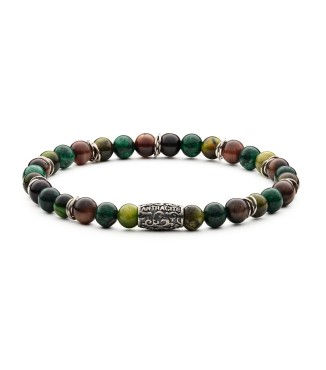 bracciale pietre verdi