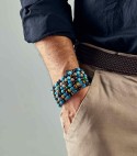 Bracciale MEZCAL - Antracite Gioielli in argento e pietre naturali